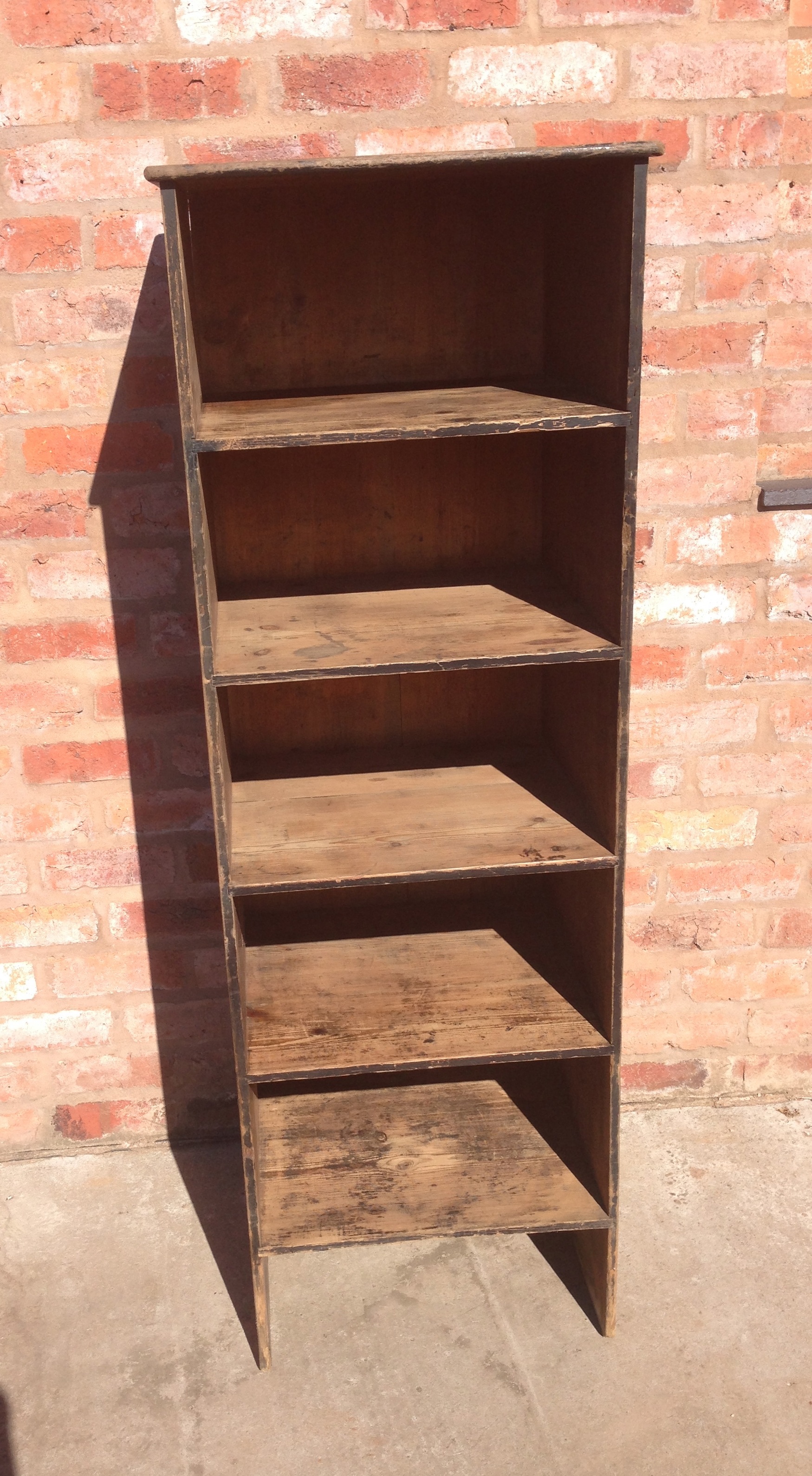 Wooden Pigeonhole Shelving Artistic Industrial Part 1