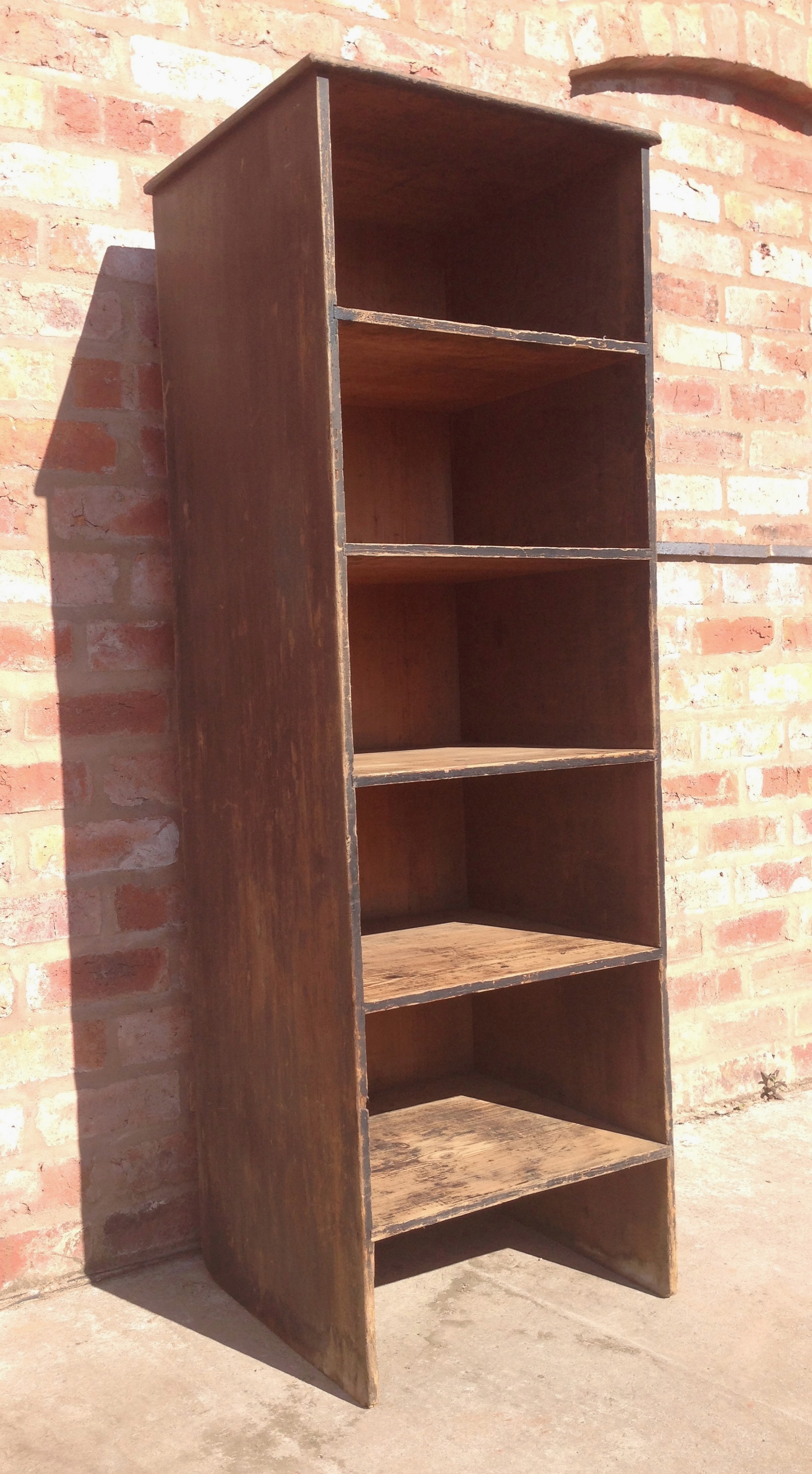 Wooden Pigeonhole Shelving Artistic Industrial Part 1