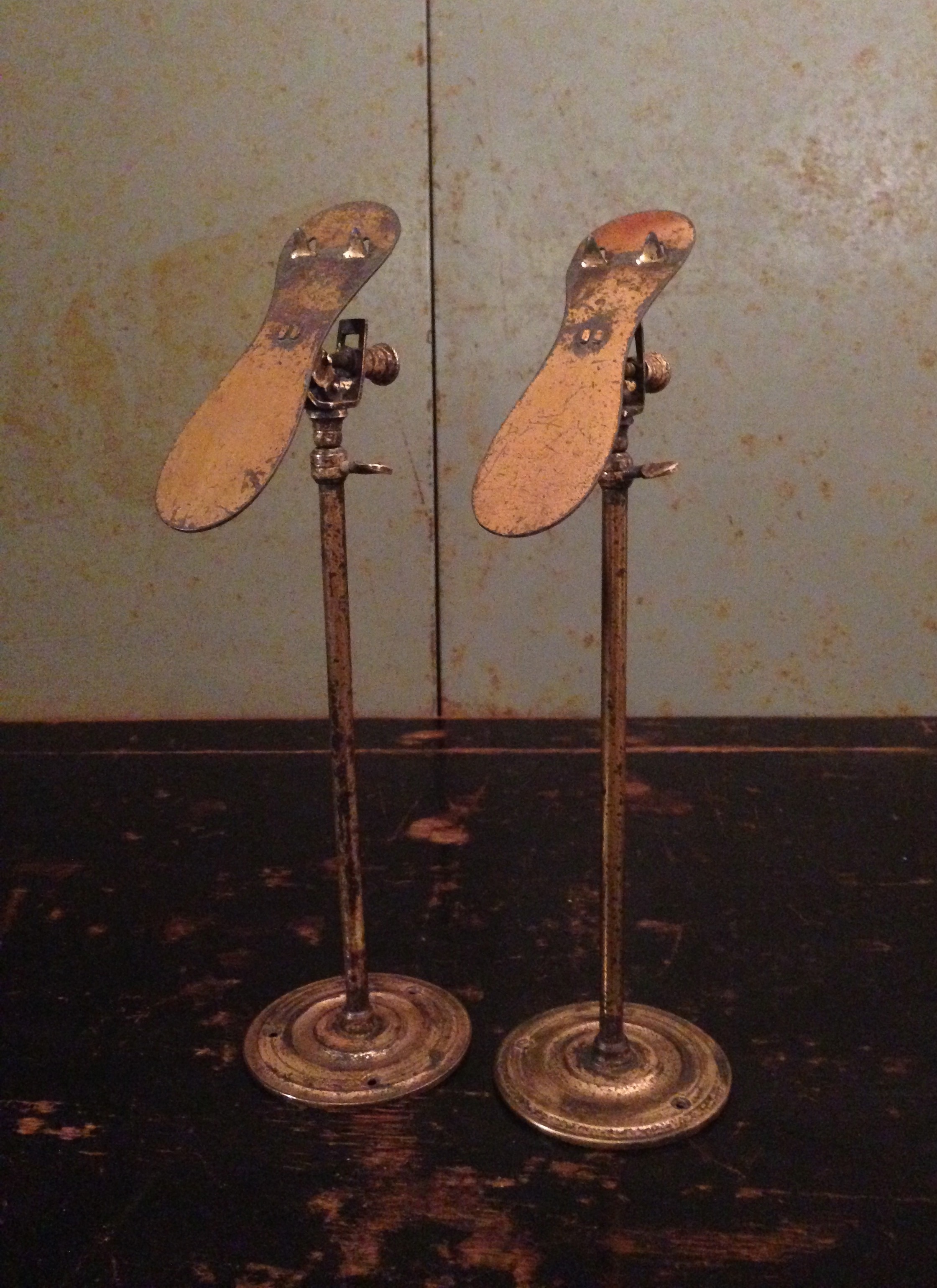 Brass Shoe Display Stands Artistic Industrial Part 1