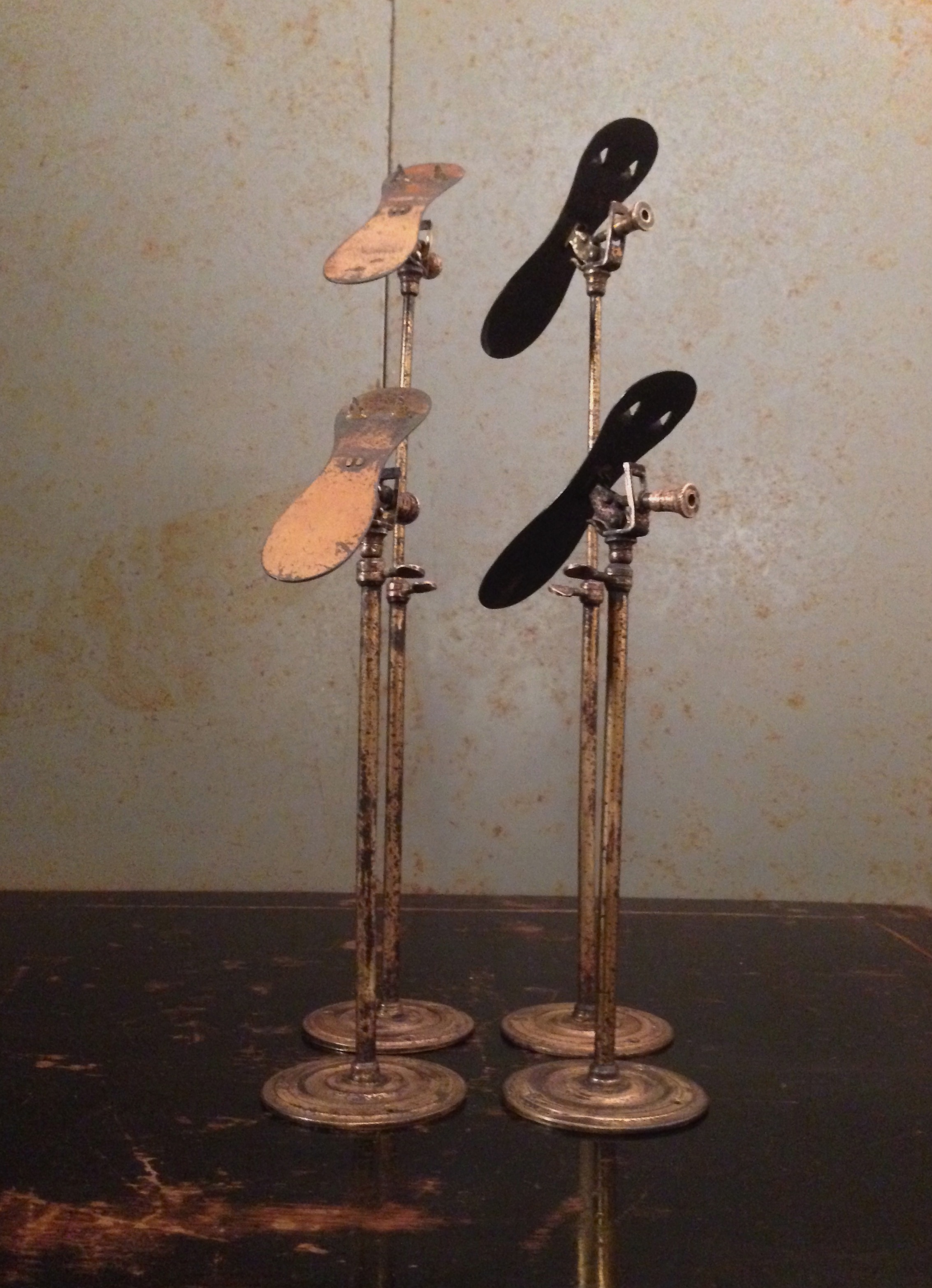 Brass Shoe Display Stands Artistic Industrial Part 1