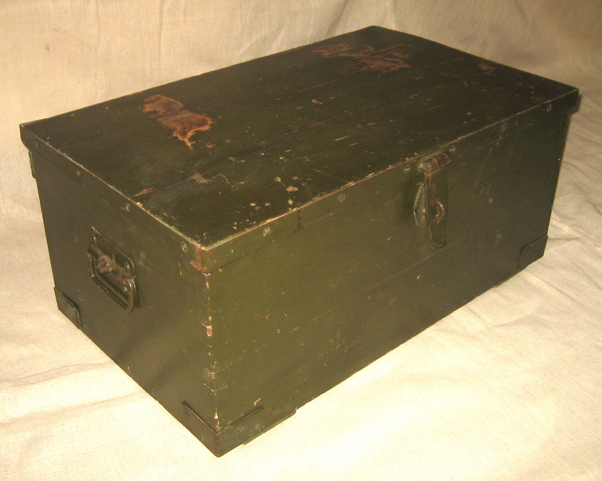 Green Military Trunk Artistic Industrial Part 1